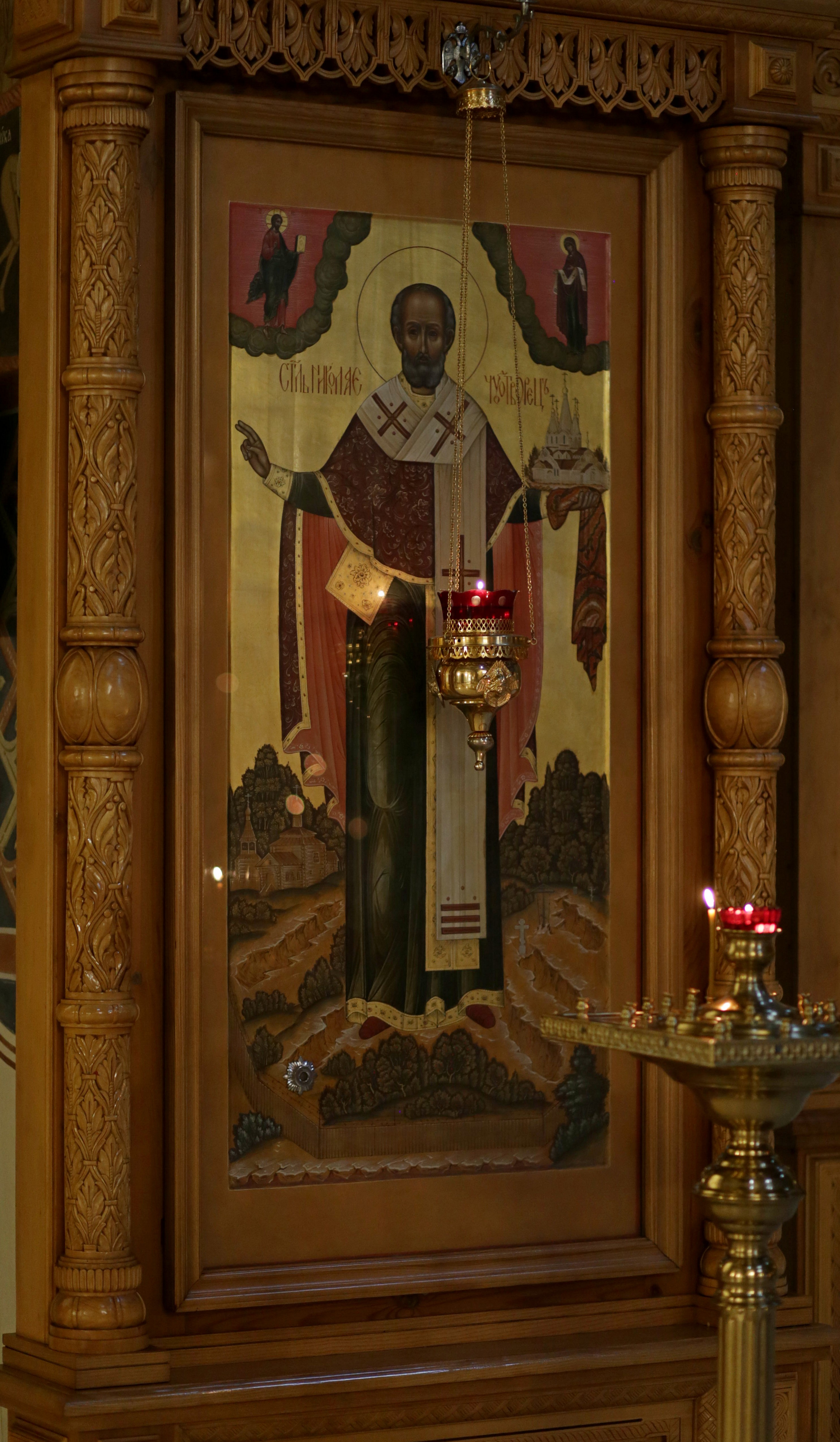 Икона святителя Николая Мирликийского