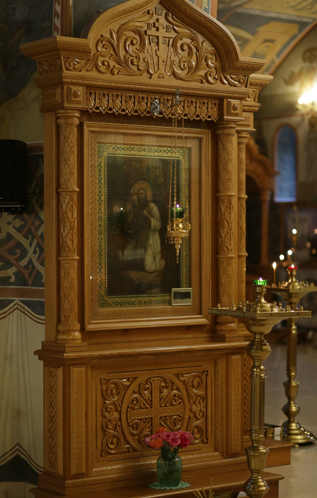 Икона преподобного Серафима Саровского